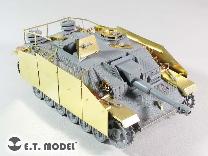 ET Model E35-225 WWII German StuG.III Ausf.G Basic(Early version) (For DRAGON Smart Kit) (1/35) – imagen 5