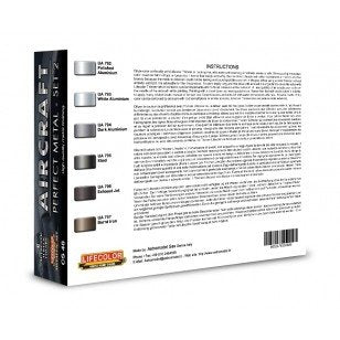 Lifecolor CS48 Acrylic paint set Aircraft 6x22ml – obrázek 2
