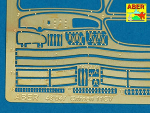 Aber 48047 Citroen Traction 11 CV Staff car 1/48 – obrázek 4