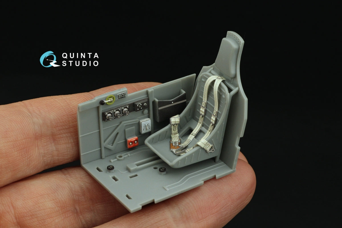 Quinta Studio QD32214 P-40M WarHawk 3D-Printed colored Interior on decal paper (Trumpeter) 1/32 – immagine 6