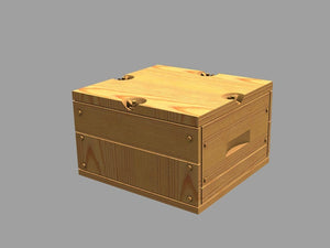 Panzer Art RE35-379 US Ammo boxes for 0.5 ammo (wooden pattern) 1/35 – Bild 3