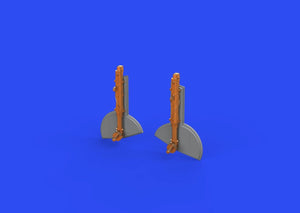 Eduard 648670 Spitfire Mk.Va/b undercarriage legs BRONZE EDUARD 1/48 – immagine 2