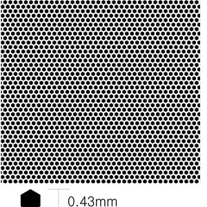 KA Models KA-00005 HEXAGON PATTERN MESH A 0.43mm X 0.37mm – image 4