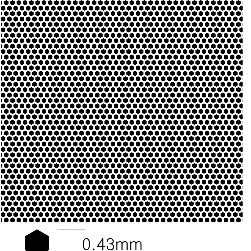 KA Models KA-00005 HEXAGON PATTERN MESH A 0.43mm X 0.37mm – image 4