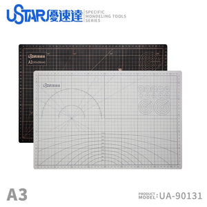 U-Star UA-90131 Cutting Mat (Size A3) (White on the front, black on the back) Cutting mat