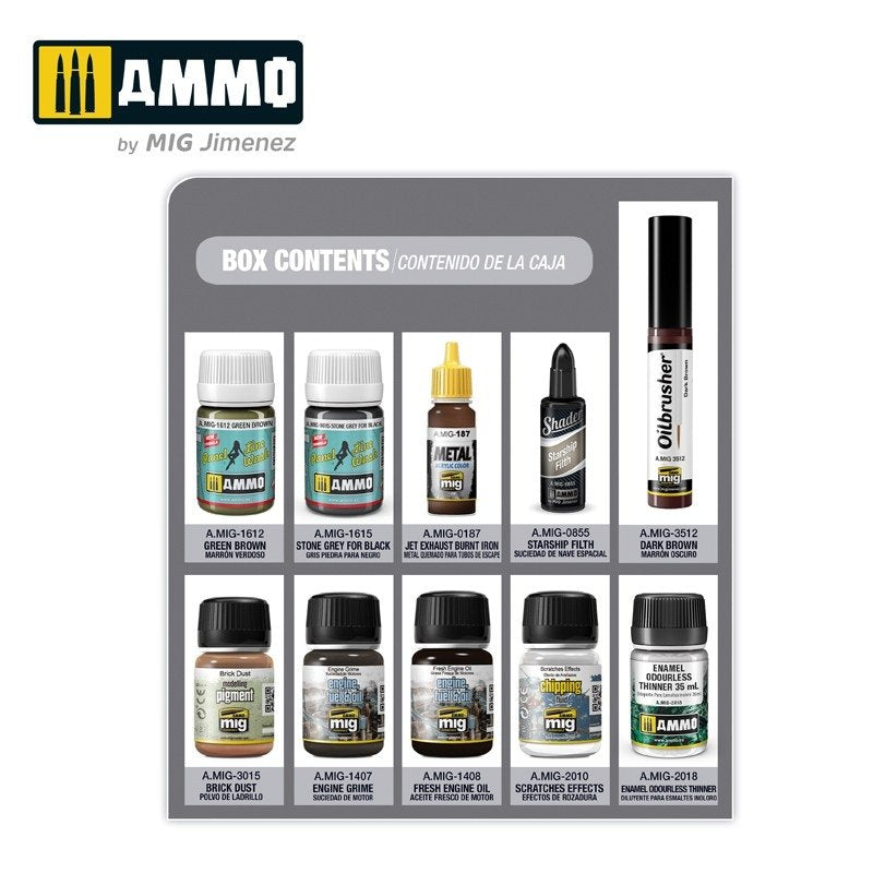 AMMO of Mig Jimenez 7814 SUPER PACK AVRO Lancaster and Night RAF Bombers Solution Set – image 2
