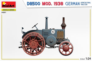 MiniArt 24001 GERMAN AGRICULTURAL TRACTOR D8500 MOD. 1938 1/24 – image 3