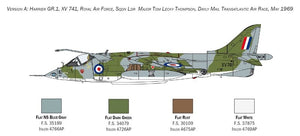 Italeri 1435 HARRIER GR.1 Transatlantic Air Race 50th 1/72 – Bild 5