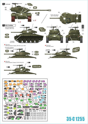 Star Decals 35-C1255 US Army Tanks in Korea 1/35 – Bild 2