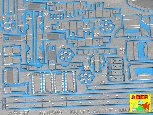 Aber 16050 Tiger I, Ausf.E – Middle version (Basic set) 1/16 – Bild 7