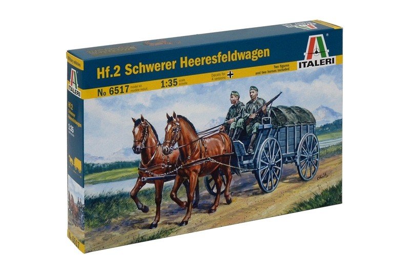 Italeri 6517 Hf.2 Schwerer Heeresfeldwagen 1/35 – Bild 2