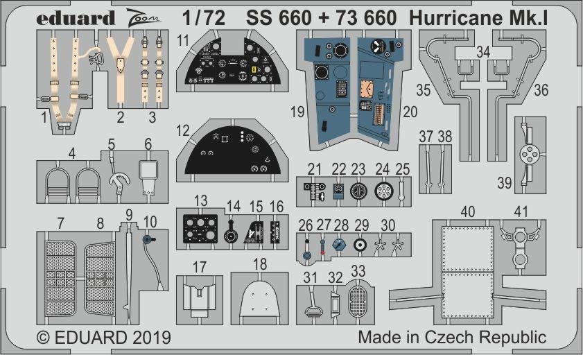 Eduard SS660 Hurricane Mk. I 1/72 AIRFIX