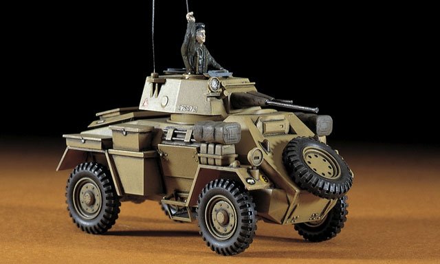 Hasegawa MT25 ARMORED CAR HUMBER Mk.II (1/72) – immagine 2