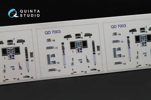 Quinta Studio QD72003 MiG-29 SMT 3D-Printed &amp;amp; colored Interior on decal paper (for 7309 Zvezda kit)1/72 – Bild 6