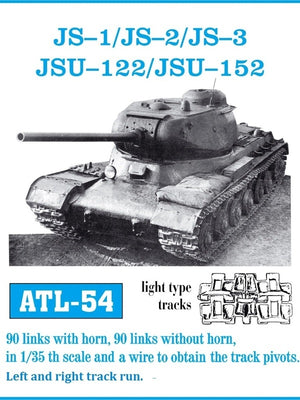 Friulmodel ATL-054 JS-1/JS-2/JS-3 JSU-122/JSU-152 1/35
