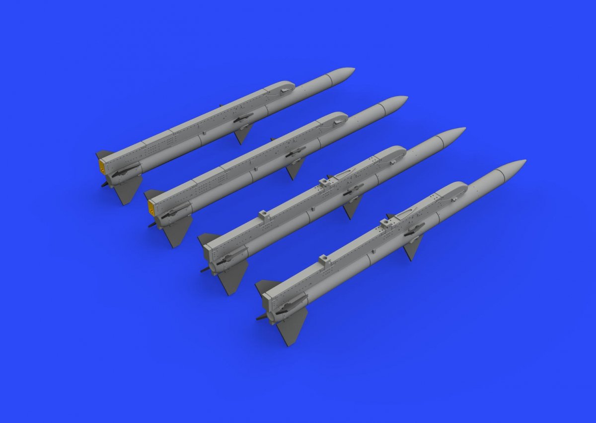 Eduard 672220 AIM-120A/ B AMRAAM 1/72 – image 3