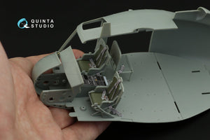 Quinta Studio QD35049 UH-1C 3D-Printed &amp;amp; colored Interior on decal paper (Academy) 1/35 – image 7