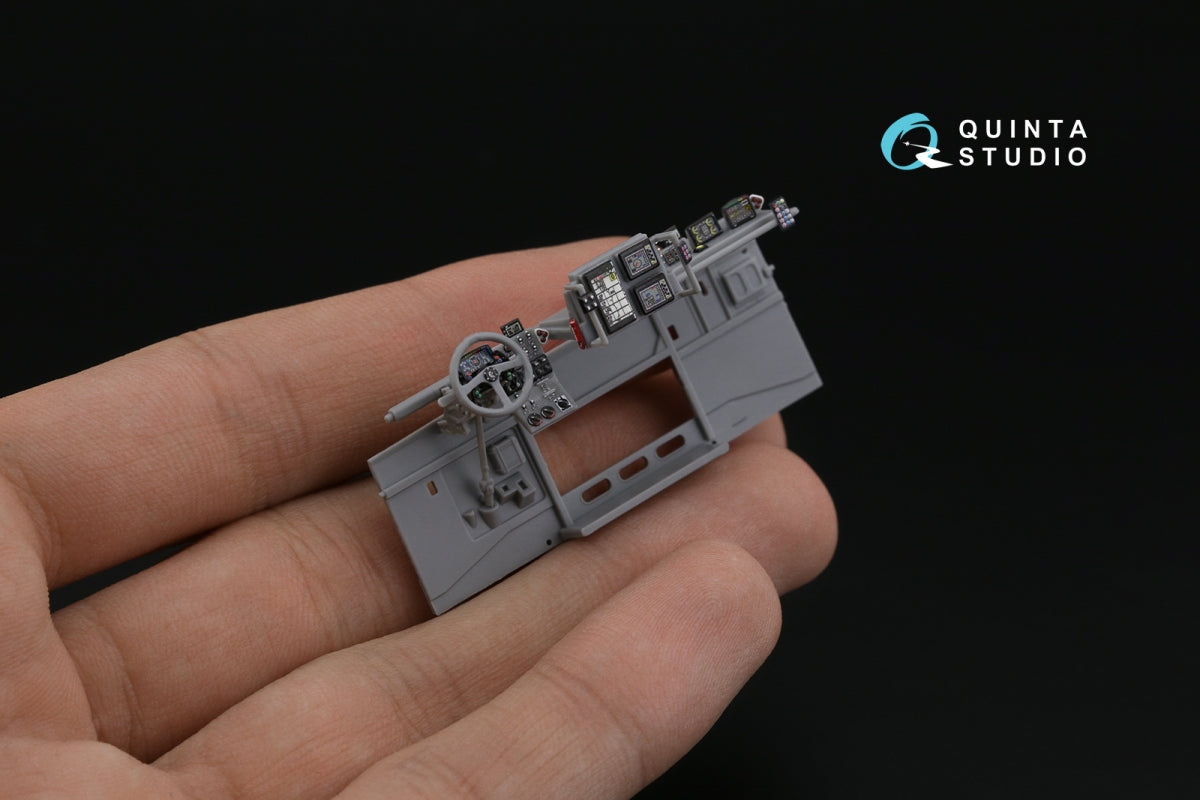 Quinta Studio QD43001 KAMAZ-43509 3D-Printed colored Interior on decal paper (Zvezda) 1/43 – image 10