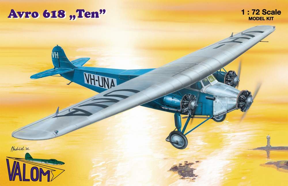 Valom 72039 Avro 618 « Dix » 1/72