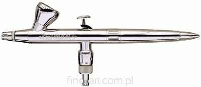 Harder &amp; Steenbeck 126103-0.2mm/0.4mm Airbrush EVOLUTION SILVERLINE 2in1 fPc (0.2mm and 0.4mm)