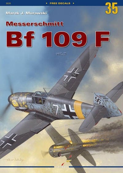 Kagero 3035 Messerschitt Bf 109 F vol.II ( no decals ) EN
