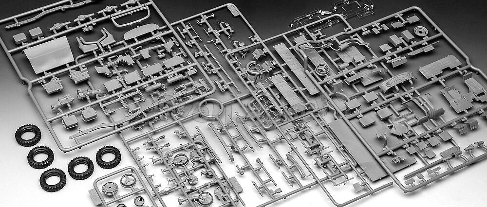 Revell 03348 Unimog 404 S 1/35 – immagine 9