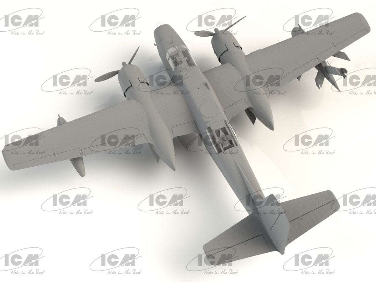 ICM 48289 Jig Dog JD-1D Invader with KDA-1 drone 1/48 – image 5