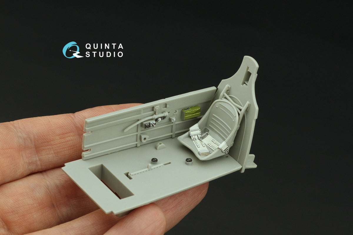 Quinta Studio QD32146 P-40B Warhawk 3D-Printed &amp;amp; colored Interior on decal paper (Trumpeter) 1/32 – Bild 7