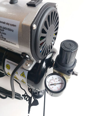 Fine Art FA-20T 3l oil-free compressor with filter and reducer Premium Line (S5000) – image 3