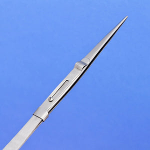 Modelcraft PTW1093-FR Fine Serrated Locking Stainless Steel Tweezers – image 3
