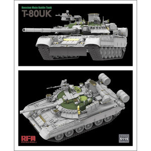 Rye Field Model 5115 Russian T-80UK Main Battle tank 1/35 – obrázek 3
