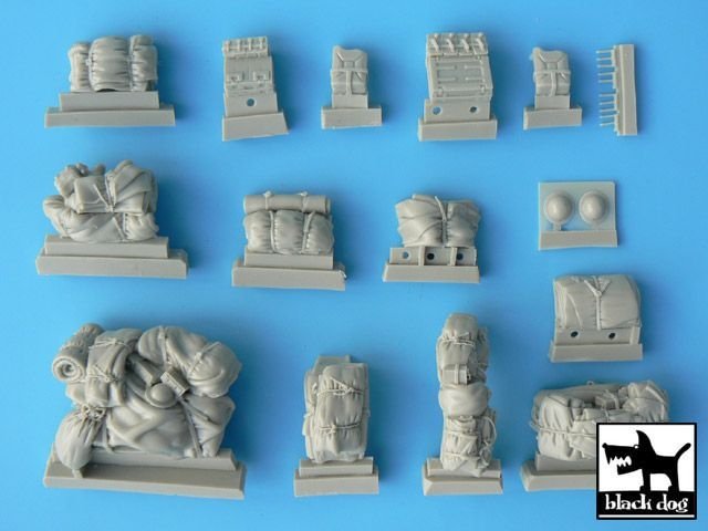 Black Dog T35007 Staghound accessories set for Bronco kit 1/35 – image 3