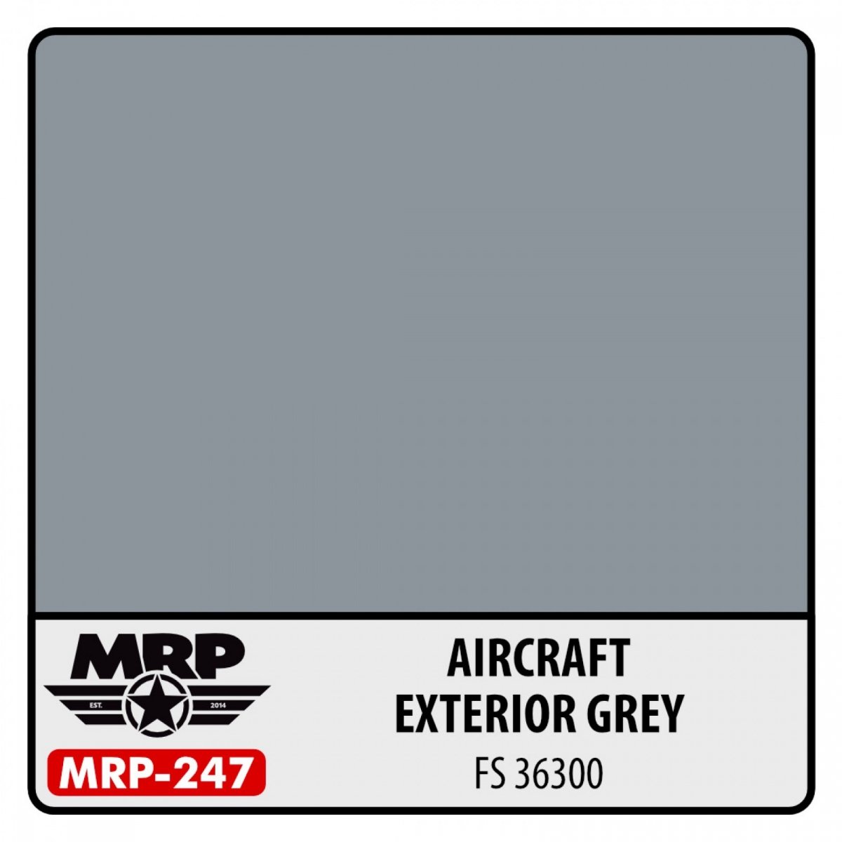 Mr. Paint MRP-247 AIRCRAFT EXTERIOR GRAY FS36300 30ml