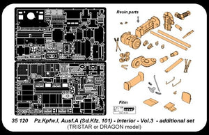 Aber 35120 Panzer IA part 3 interior (TRI) (1/35) – image 4
