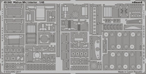 Eduard 49848 Walrus Mk. And interior AIRFIX 1/48