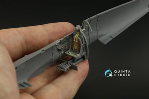 Quinta Studio QD48136 Spitfire Mk.V 3D-Printed &amp;amp; colored Interior on decal paper (Tamiya) 1/48 – immagine 9