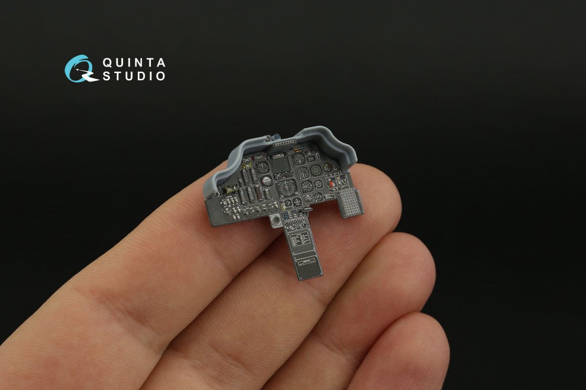 Quinta Studio QD35090 AH-64A 3D-Printed &amp;amp; colored Interior on decal paper (Academy) 1/35 – obrázek 3