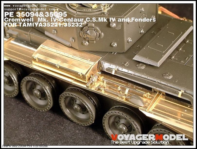 Voyager Model PE35094 Cromwell Mk. IV/Centaur CSMk IV (For TAMIYA 35221/35232) 1/35 – obrázek 11