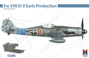 Hobby 2000 32010 Fw 190 D-9 Early Production (HASEGAWA + CARTOGRAF + MASKS + Resin Aires) 1/32