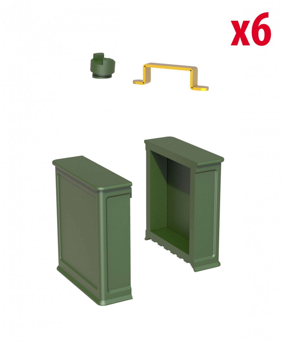 MiniArt 35595 OIL &amp;amp; PETROL CANS 1930-40s (1/35) – image 10