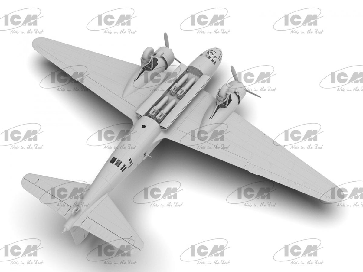 ICM 48195 Ki-21-Ib &amp;quot;Sally&amp;quot;, Japanese Heavy Bomber 1/48 – Bild 8