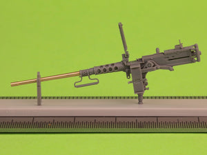 Master GM-35-069 Browning M2HB .50 cal (12.7mm) - machine gun with tank mount - early WWII period (D69820 cradle with D68375 small ammo box) 1/35 – obrázek 2