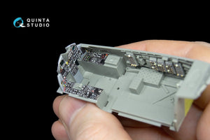 Quinta Studio QD48039 F-15C 3D-Printed &amp;amp; colored Interior on decal paper (for GWH kit) 1/48 – immagine 5