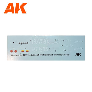 AK Interactive AK35506 UNIMOG S 404 MIDDLE EAST 1/35 – immagine 15