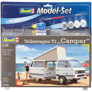 Revell 67344 Volkswagen T3 Camper Model Kit 1/25