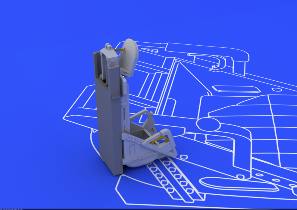 Eduard 672008 MiG-15 ejection seat 1/72 (Eduard) – image 2