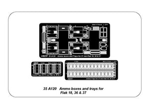 Aber 35A120 Ammo boxes Flak 18; 36 and 37 1/35 – Bild 4