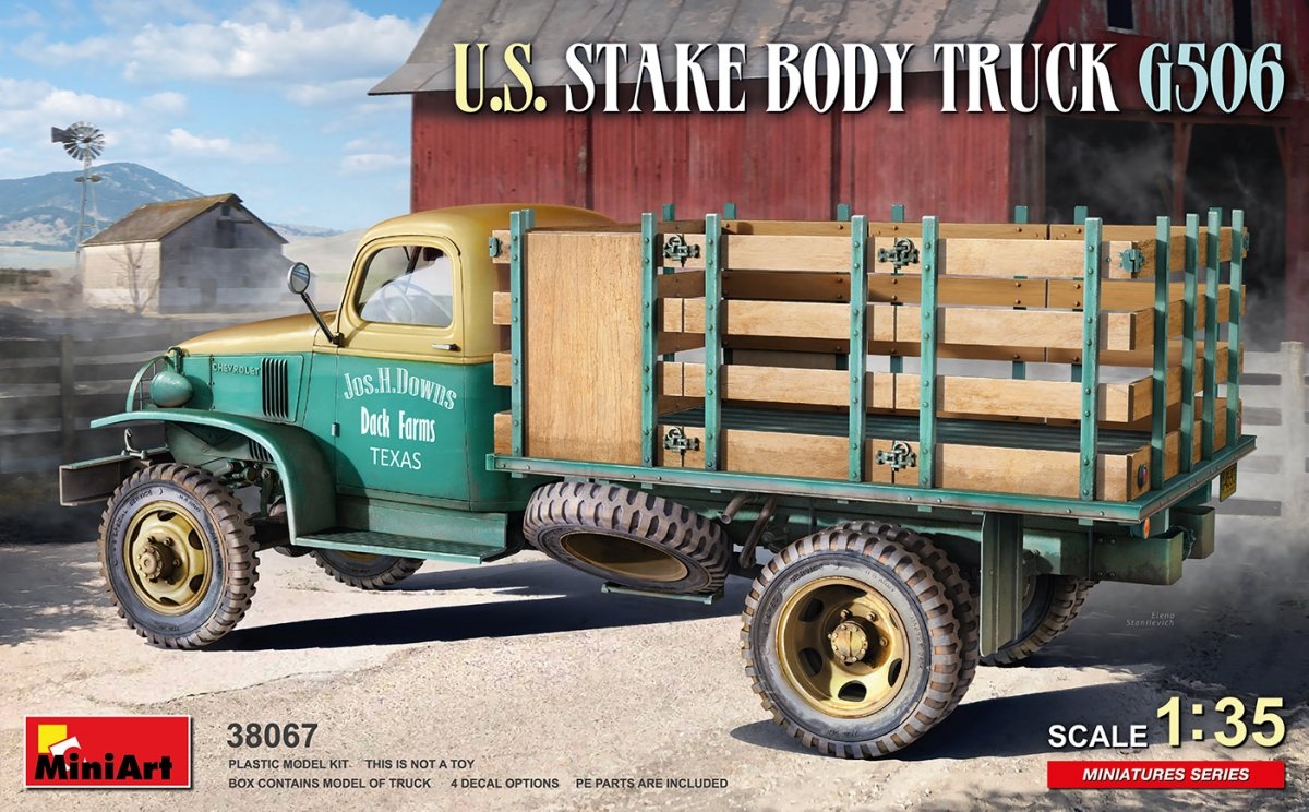 MiniArt 38067 US STAKE BODY TRUCK G506 1/35