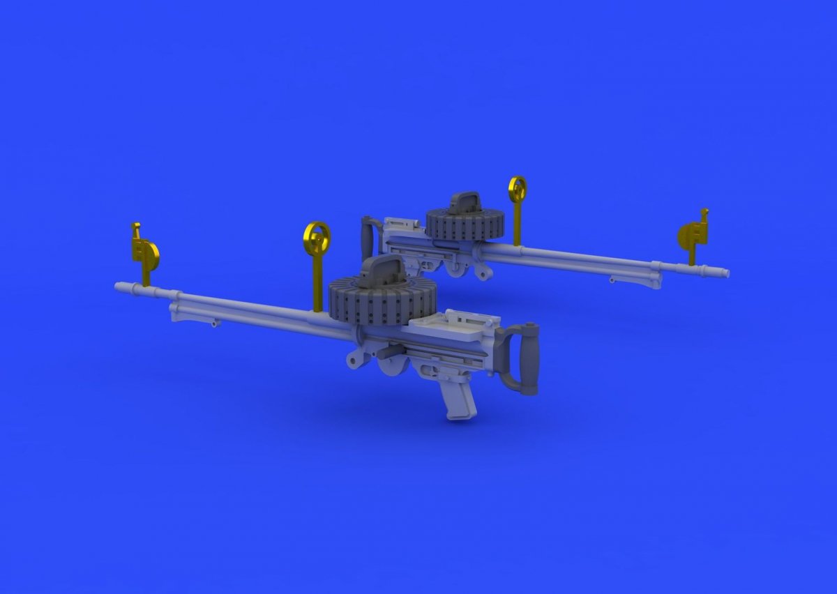 Eduard 632054 Lewis Mk. III WW1 gun 1/32 Hasegawa – immagine 3