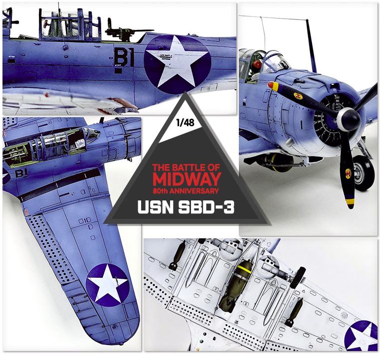 Academy 12345 USN SBD-3 &amp;quot;Battle of Midway&amp;quot; 1/48 – image 5